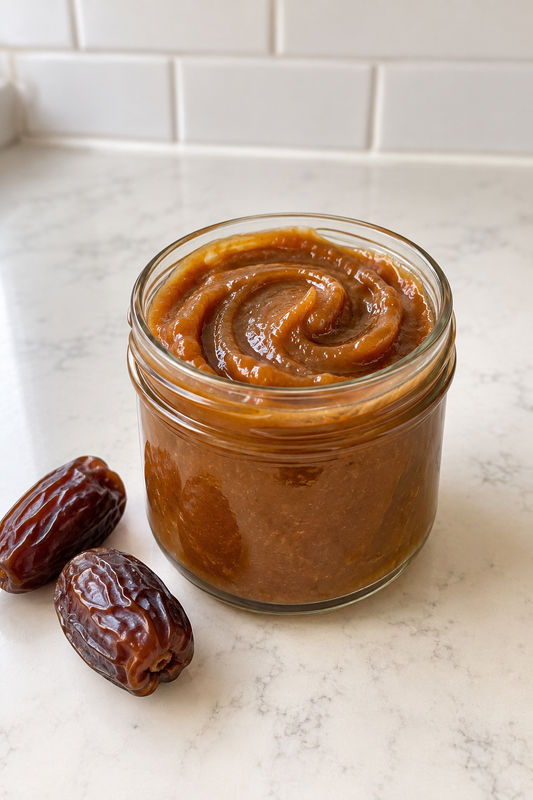 Healthy Medjool Date Caramel Sauce